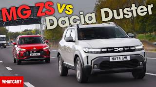 NEW Dacia Duster vs MG ZS review – what's the best CHEAP hybrid SUV? | What Car?