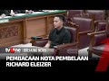 Penasihat Hukum Eliezer Bacakan Nota Pembelaan | Breaking News tvOne