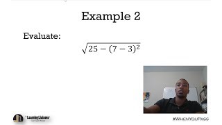General Knowledge Test - Math Bootcamp - Competency 1 - Skill 3 - Example 2