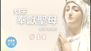 奉獻聖母【第十四天：你是虛無  我是自有者】(國語/普通話)