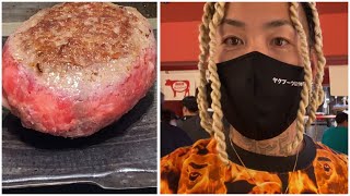 究極のレアハンバーグを自分で鉄板焼きで焼く極味やスタイルで食べてきた🔥【SHO】