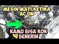 mesin mati pas di ac #corolla #twincam