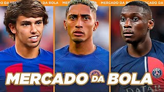 RAPHINHA FORA DO BARCELONA│KOLO MUANI IMPLORA PARA IR PARA O PSG e+ - Mercado da Bola 2023