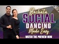 Bachata Social Dancing Made Easy - New Online Course! - Learn Social Dancing - Bachata Dance Academy