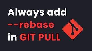 Here is WHY you should always use git pull --rebase