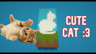 Banner design ideas: how to make a cute CAT banner in Minecraft! (LOOM)