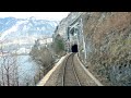 ★ 2x🎥 🇨🇭Bellinzona - Basel cab ride with snowfall (Switzerland)