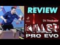 Review Dr Neubauer KILLER PRO EVO - faster new version of popular short pips bestseller test