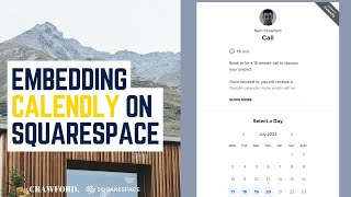 Embed Calendly Into a Squarespace Website