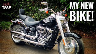 I got a new Harley! Harley Davidson Fatboy - Lego Build