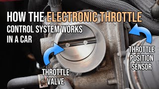 How the Electronic Throttle Control System Works in a Car, Throttle Valve, Throttle Body, TPS