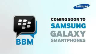 BBM Coming Soon To Samsung