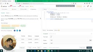 LeetCode Tutorial - Add Binary (using python)