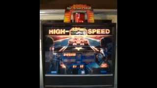 HIGH SPEED PINBALL MACHINE - BY WILLIAMS 1986