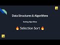 16. Master DSA in JavaScript: Selection Sort Explained Step-by-Step 🔥 Guide to Crack DSA Interviews