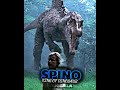 Spinosaurus vs disney carnotaurus #wisedit #jurassicworld