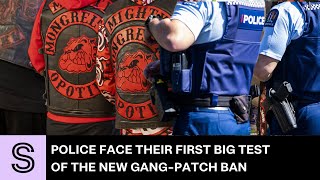 Police face their first big test of the new gang-patch ban | Stuff.co.nz