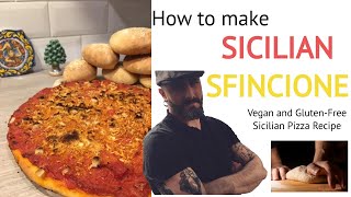 How to Make Sicilian Pizza - Easy Gluten Free Sfincione