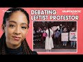 DEBATE: Leftist Protester HATED This Video We Posted