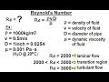 Physics 34.1  Bernoulli's Equation & Flow in Pipes (4 of 38) Reynold's Number