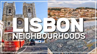 ➤ the best areas to stay in LISBON 🏨 🇵🇹 #100