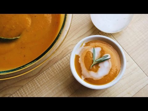 Creamy Squash Soup • VEGAN THANKSGIVING Recipe Creamy Squash Soup • VEGAN THANKSGIVING Recipe