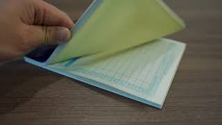 carbonless receipt books