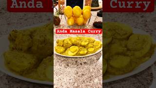 Egg Masala Curry | Green Curry | No Tomatoes #asmrcooking #ytshorts #egg