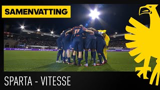 SAMENVATTING | Sparta vs Vitesse (3-1)