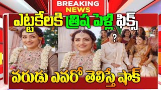 త్రిష పెళ్లి ఫిక్స్ వరుడు ఎవరో తెలిస్తే షాక్|Actress Trisha Krishnan Marriage Updates