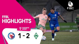 1. FFC Turbine Potsdam - SV Werder Bremen | Highlights FLYERALARM Frauen-Bundesliga 22/23