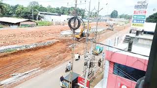 NH66 Chelari Town view National Highway Works