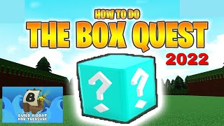 How to do The Box quest in Build A Boat For Treasure(2025 working)