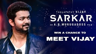 WOW : Vijay all set to Meet his Fans | Sarkar Audio Launch Contest | Thalapathy 62