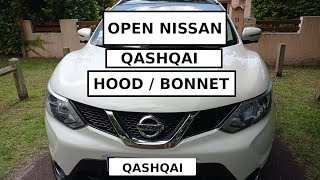 How To Open Nissan QASHQAI BONNET / HOOD / CAPOT 2nd Generation 2012-2020 (Non-broken)