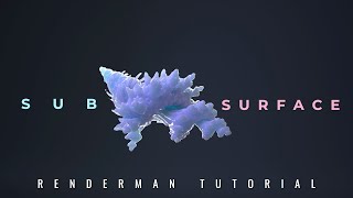 Renderman - Subsurface Scattering
