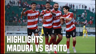Highlights Madura United FC (4) vs (1) Barito Putera | BRI Liga 1 2023/24