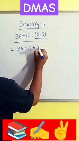 Dmas Rule Shorts Maths Trending Viral Education Youtubeshorts