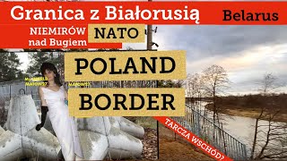 POLAND, PODLASIE, NIEMIRÓW-granica z BIAŁORUSIĄ. Szturmy EMIGRANTÓW, historia i TARCZA WSCHÓD. 4K