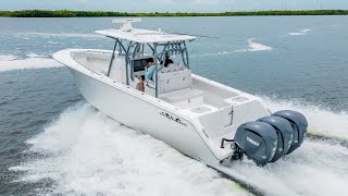 Looking for the perfect 33-35ft Center console? 2024 SeaHunter 33 Tournament FOR SALE