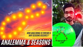 The Reasons for the seasons | What is the Solar Analemma ? | What causes the seasons |Analemma chart