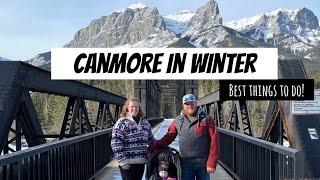 Canmore in Winter: top things to do | Kananaskis Winter Hike | Skiing at Lake Louise