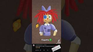 Ragatha from TADC on Roblox #ragatha #tadc #theamazingdigitalcircus #spraypaint #roblox