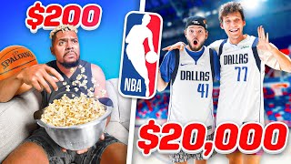 $200 vs $20,000 NBA PLAYOFFS EXPERIENCE | 2HYPE