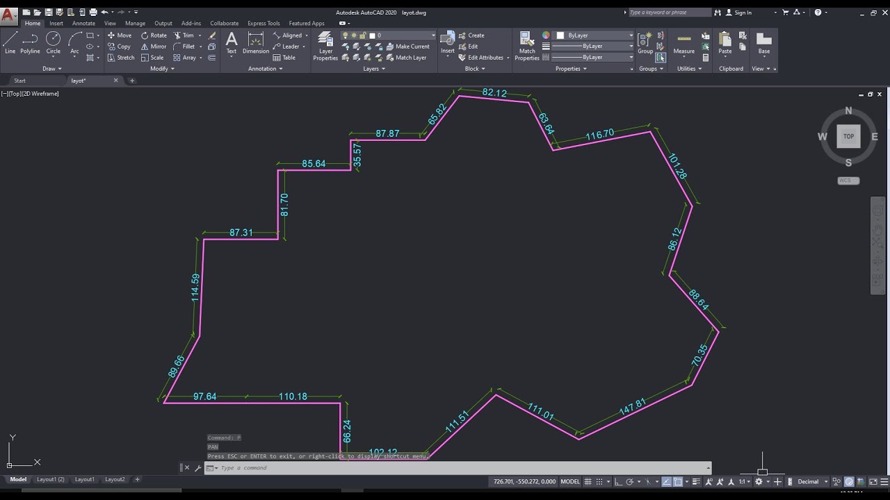 AutoCAD Lisp PDIM - YouTube