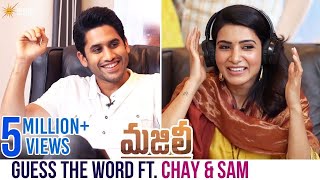 Guess The Word Ft. Naga Chaitanya and Samantha | Majili Telugu Movie | Divyansha | Shine Screens