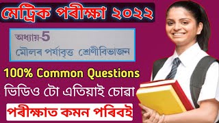 Science Important Questions Class 10 |Hslc 2022 ত আহিবই| Chapter 5