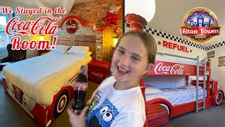 Alton Towers Hotel COCA COLA ROOM Vlog and Room Tour November 2024