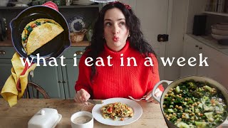What I Eat In A Week | vegan, from scratch & wholesome
