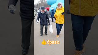 👍Дедушка покорил танцпол 👌💃 #парксокольники